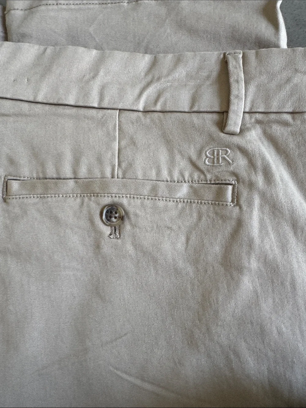 Bundle 2 Banana Republic Stretch Chino Pants Men's 40x30 Blue Khaki